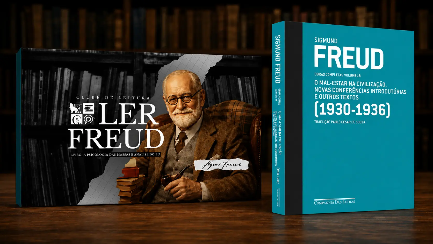 Clube do Livro – Ler Freud – Livro: O Mal Estar Na Civilização, Novas Conferências Introdutórias À Psicanalise E Outros Textos (1930-1936)